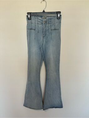 Altar'd State Light Blue Jayde Flare Jeans - Women's